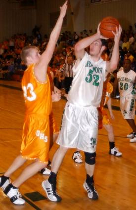 Thomas davis puts up a shot.