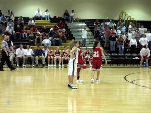 Ashley Turner enters the game