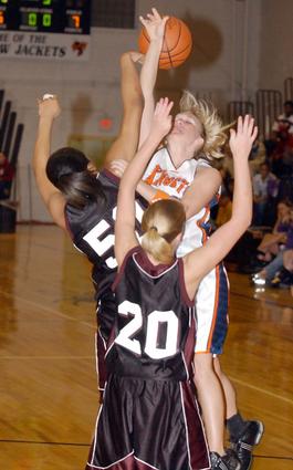 Samantha Thearp gets hammered.