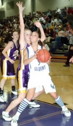 Katrina Beechboard scores her 2,000th!