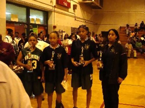 Kateria Jones (MVP), Jasmine Massey, LaRhonda Jackson, Jessica Johnson All Region 8AA