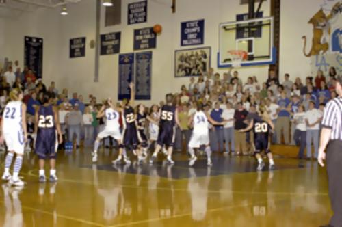 April Handy's game-winning shot