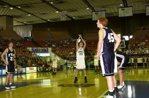 Ranger's Tyler McCann at the Line