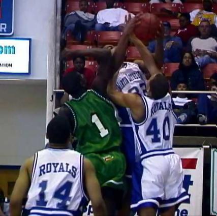 MLK- #32 Demario Dayton wins this rebound battle