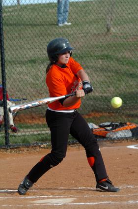 EHS Tia at Bat