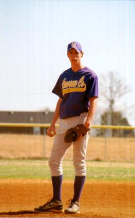 Ben Lowery on the mound