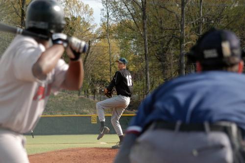 FACS's Andrew SIllyman throws a 3-2 complete game victory against Raleigh-Egypt