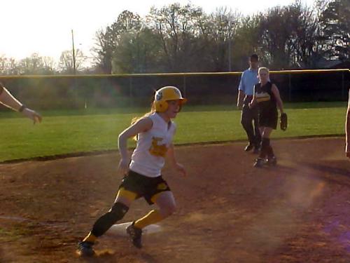 Beth Bradley Rounds Third and Thinks About Taking Home