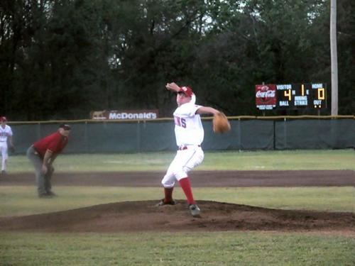 USJ pitcher Senior Nick Latimer