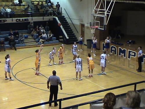 #44 KAYLA VAUGHN AT THE LINE...