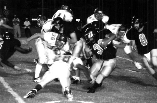 Aaron West continues his road to 1,000 yards.