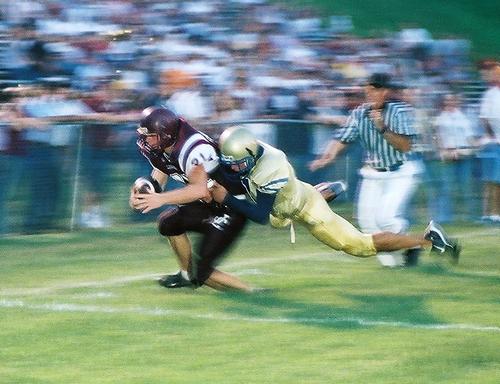 Smith makes for  the goal line