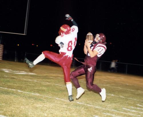Nathan Paisley intercepts pass