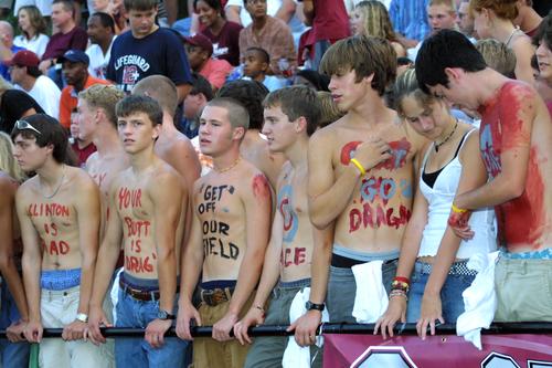 Needless to say the fans enjoyed the game