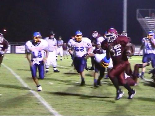 32 Jarvis Perry rushes for a TD to give the Cavaliers a 22-15 victory.