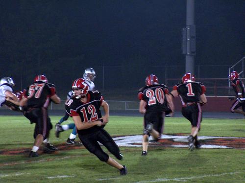 FAKE BY QB NICK HIBDON RUN BY SEVEN SIPE