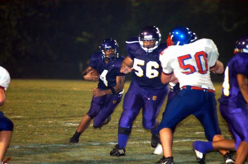 Block by #56 Cassias Anderson