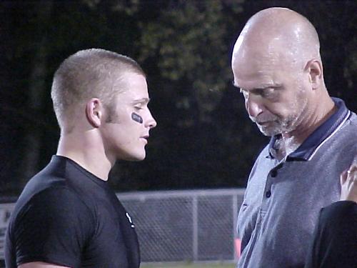 SC Senior Matt Dyer and Macon Head Coach Pat Dyer