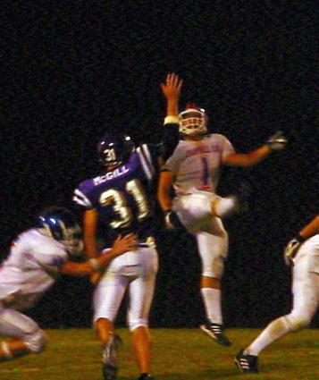 Clark Woods was a difference maker punting & from his DE position