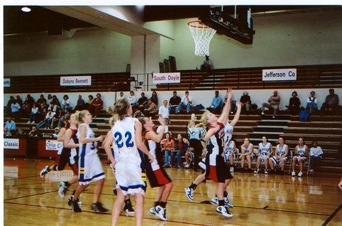 Opening Round Action from the Chop House Classic - Jefferson County in Blue, Karns in white
