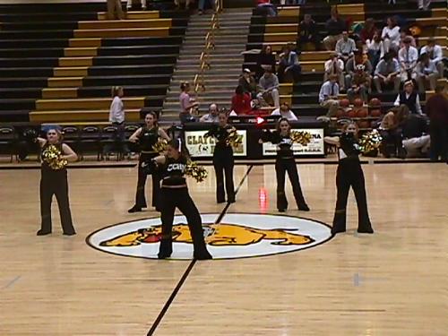 The CCHS's Dance Team prefoms a great show.