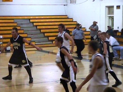 CCHS tries to stay with Unaka.