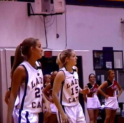 Lawrence Co- #23 Hannah Ashworth & #15 Andrea Bennett