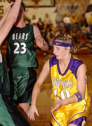 Laura Hall after being smacked on the arm.