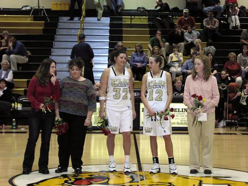 Senior Night at Clay County High School