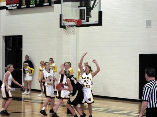 #12 Amber Strong goes for 2