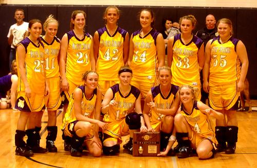 2005 District 4AA Champions- Oliver Springs Lady Bobcats.