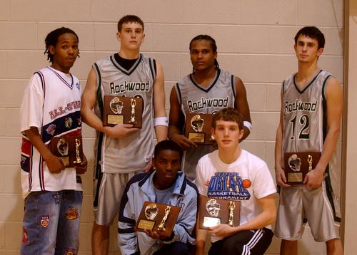 Roane County players on the District 4A All-Tournament Team.