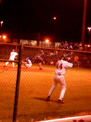 Bubba Bias (44) and Blake Leach (10)