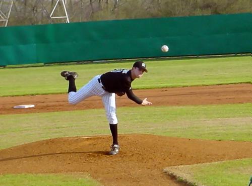 Gilmore on the mound