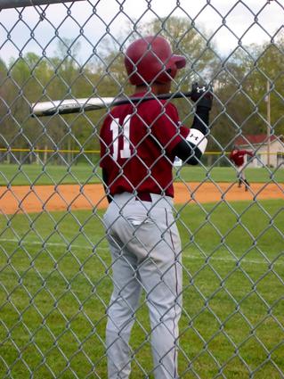 Sophomore BJ Jones on-deck.