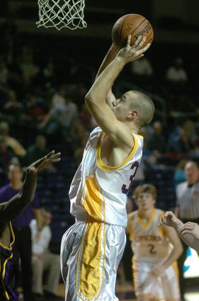 Jason Brock with the power move