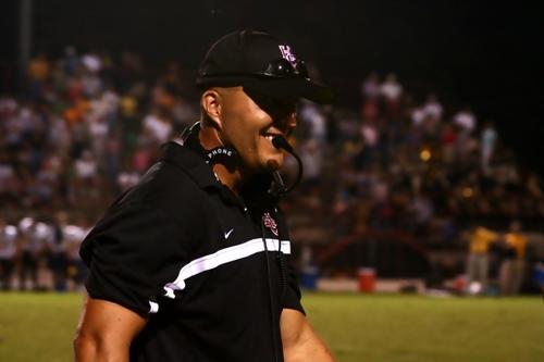 Coach Swenson wins the first one