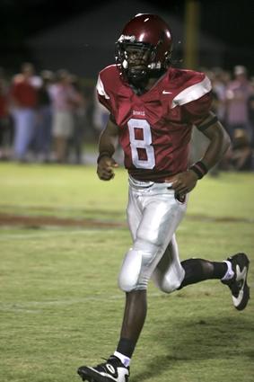 Jonathan Haynes coming off the field