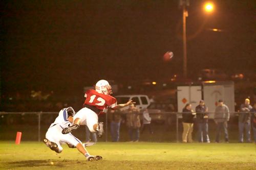 Jake Peterman on the spot