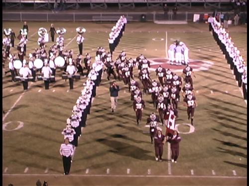 The troops go in to battle