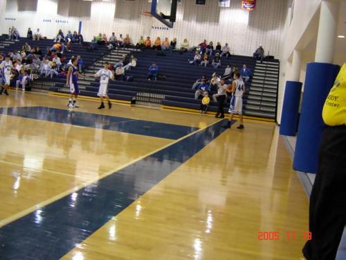 getting ready to break the full court press