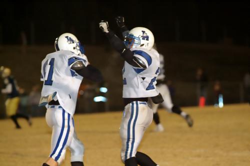 Jamey Vaughn & Beau Massengile celebrate the win