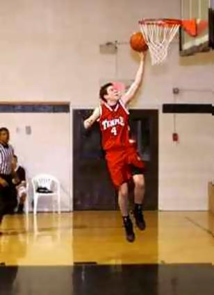 Sean Wadley on a wide open lay-up