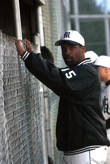 Millington Head Coach Zack Kerr addresses team.