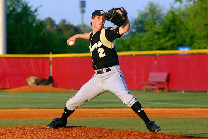 Dustin holds Riverdale to 2 runs while hitting back to back homers himself