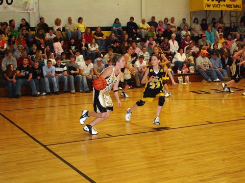 Loretto's Mandy Cross Drives The Ball