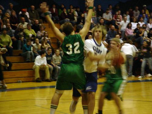 Spencer Grooms weaves to the inside