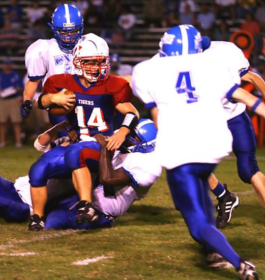 Beau Butler gets first down