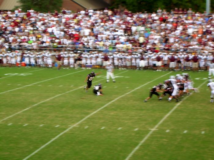 The eventual game-winning field goal -- 48 yards
