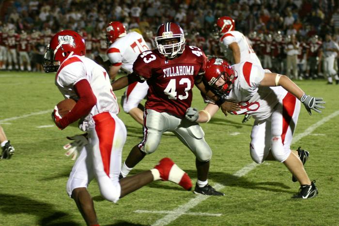 Michael Goins was held in check all night